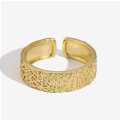 New Insty Style 18k chapado en oro anillos de moda